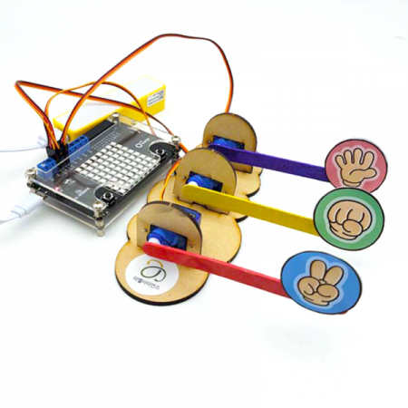 디바이스마트,MCU보드/전자키트 > 교육용키트/로봇 > 교육용키트,이엘사이언스,마이루프(MYLOOP) 가위 바위 보 게임,선택과 조건 코딩으로 하는 가위,바위, 보 게임