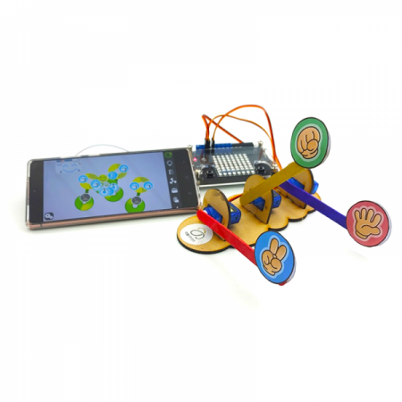 디바이스마트,MCU보드/전자키트 > 교육용키트/로봇 > 교육용키트,이엘사이언스,마이루프(MYLOOP) 가위 바위 보 게임,선택과 조건 코딩으로 하는 가위,바위, 보 게임