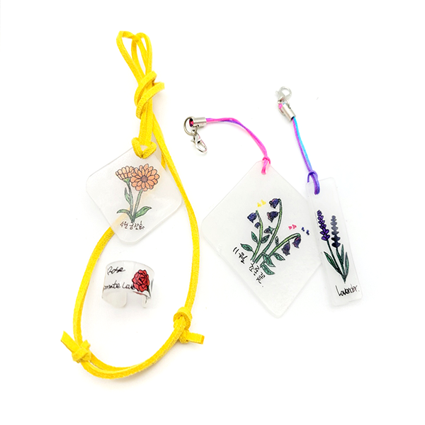 탄생화 악세사리 5명 SET