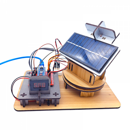 디바이스마트,오픈소스/코딩교육 > 아두이노 > 아두이노 교육용키트,이엘사이언스,아두이노 태양광 자동추적기,태양광을 따라 추적하는 장치를 아두이노를 이용하여 제어하는 키트 입니다.