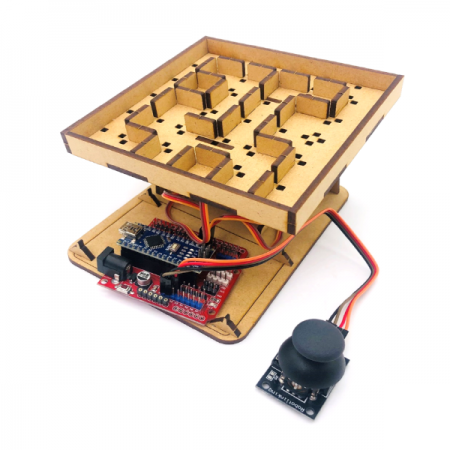 디바이스마트,오픈소스/코딩교육 > 아두이노 > 아두이노 교육용키트,이엘사이언스,아두이노 미로 찾기,조이스틱과 서보 모터를 활용해 미로를 빠져나가보세요!