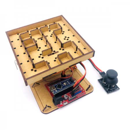 디바이스마트,오픈소스/코딩교육 > 아두이노 > 아두이노 교육용키트,이엘사이언스,아두이노 미로 찾기,조이스틱과 서보 모터를 활용해 미로를 빠져나가보세요!