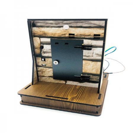 디바이스마트,오픈소스/코딩교육 > 아두이노 > 아두이노 교육용키트,이엘사이언스,아두이노 자동문,아두이노 코딩으로 자동문, LED, DC모터를 제어하는 스마트하우스 키트입니다.