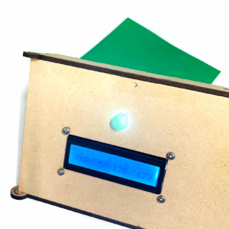 디바이스마트,오픈소스/코딩교육 > 아두이노 > 아두이노 교육용키트,이엘사이언스,아두이노 찰칵! 색을 찍어요,색깔을 감지하는 카메라로 감지한 색을 RGB로 표현 하는 아두이노 메이커 키트입니다.