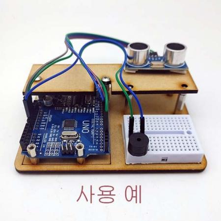디바이스마트,오픈소스/코딩교육 > 아두이노 > 아두이노 교육용키트,이엘사이언스,아두이노 우노 거치대(A형),아두이노와 브레드보드를 함께 고정할 수 있는 지붕이 있는 거치대