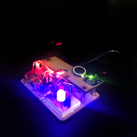 디바이스마트,오픈소스/코딩교육 > 아두이노 > 아두이노 교육용키트,이엘사이언스,아두이노 Ai 이야기 램프,색 변화를 이야기해주는 램프