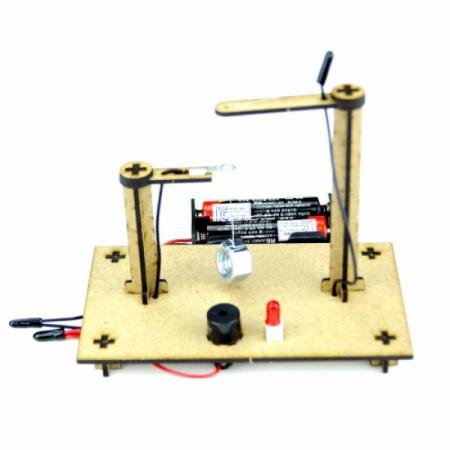 디바이스마트,MCU보드/전자키트 > 교육용키트/로봇 > 교육용키트 > 전기/전자/회로,이엘사이언스,지진경보기(트랜지스터형),땅이 흔들리면 경고음과 불빛이 깜박이는 지진 경보기를 만들자.