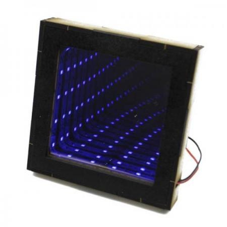 디바이스마트,MCU보드/전자키트 > 교육용키트/로봇 > 교육용키트 > 전기/전자/회로,이엘사이언스,무한 거울 액자 만들기 1명 set,하프미러와 LED를 이용하여 무한거울 액자 만들기