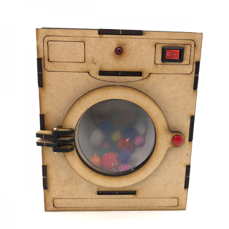 디바이스마트,MCU보드/전자키트 > 교육용키트/로봇 > 교육용키트 > 전기/전자/회로,이엘사이언스,자동 세탁기,모터를 이용하여 드럼세탁기의 원리를 체험해보세요