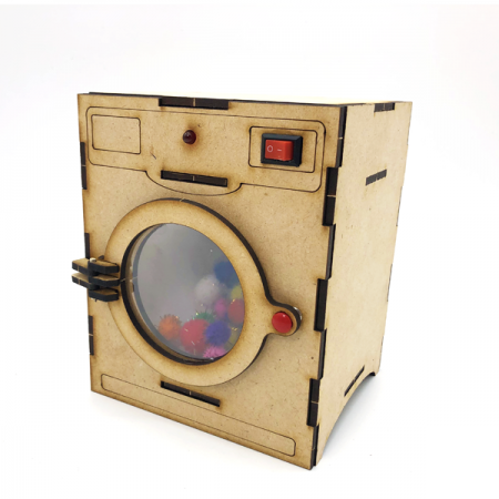 디바이스마트,MCU보드/전자키트 > 교육용키트/로봇 > 교육용키트 > 전기/전자/회로,이엘사이언스,자동 세탁기,모터를 이용하여 드럼세탁기의 원리를 체험해보세요