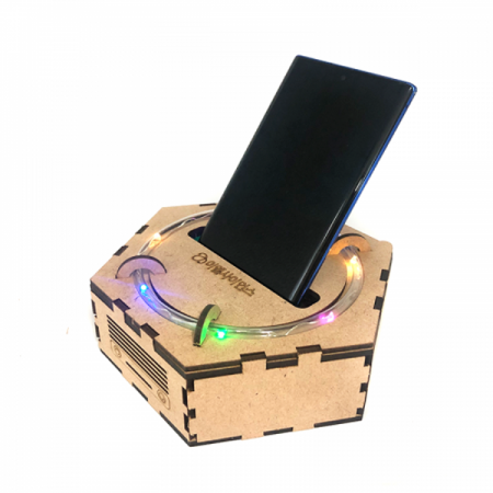 디바이스마트,MCU보드/전자키트 > 교육용키트/로봇 > 교육용키트 > 전기/전자/회로,이엘사이언스,춤추는 스피커,소리에 반응하는 PCB모듈과 LED 와이어를 이용하여 박자에 맞추어 춤추는 스피커를 만들고 원리를 알아보는 키트 입니다.