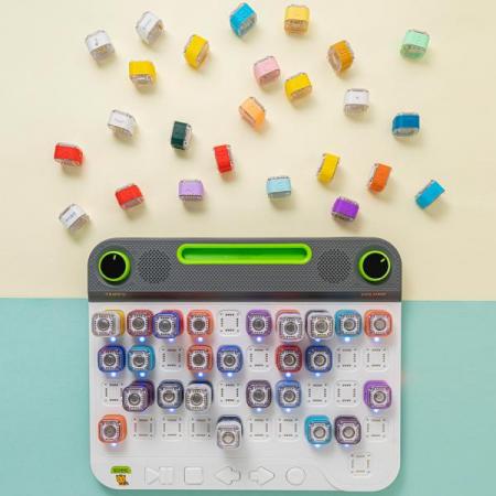 디바이스마트,오픈소스/코딩교육 > 코딩교육 키트/로봇 > 기타,도다랜드,도다랜드 뮤직블록 프리미엄 키트,도다랜드 뮤직블록 본체 + 블록 120개 구성 키트