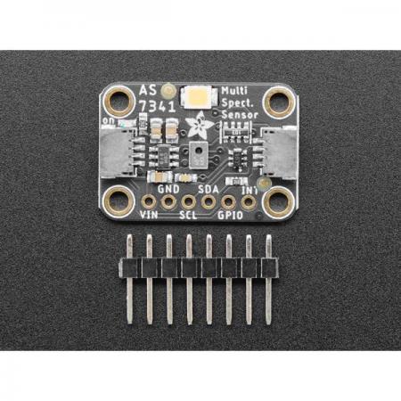 디바이스마트,MCU보드/전자키트 > 센서모듈 > 빛/조도/컬러/UV > 컬러/UV센서,Adafruit,Adafruit AS7341 10-Channel Light / Color Sensor Breakout - STEMMA QT / Qwiic [ada-4698],조명 / 컬러 센서 브레이크 아웃 보드 / 11개의 색 판독 가능한 개별 센서 내장