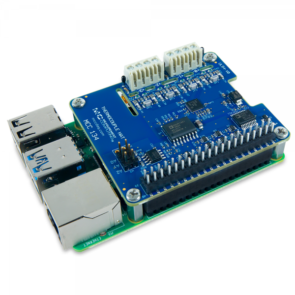 MCC 152 : Voltage Output and DIO DAQ HAT for Raspberry Pi®
