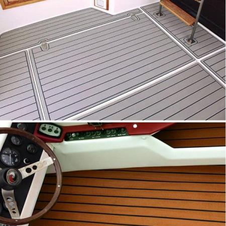 디바이스마트,사무/생활/서적 > 캠핑/레저/취미 > 레저용품,킹마린,고급마린티크 브라운(줄무늬) 2400x1200,요트, 보트, 서핑보드, 갑판, 캠핑카 등의 바닥 미끄러짐 방지를 위한 고급 티크 입니다. 2400x1200mm 1롤