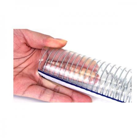 디바이스마트,화학/산업/안전 > 배관/호스/유.공압 > 호스/튜브 > 호스,유니즈,PVC 스프링 호스 25MMx3.5MM 1M,"투명한 재질의 호스에 강선이 스프링 모양으로 삽입되어 있습니다.  또한 강선은 호스 내부에 있으며 돌출되어 있지 않습니다.  1롤에 50M 제품입니다."