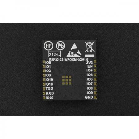 디바이스마트,MCU보드/전자키트 > 통신/네트워크 > 와이파이,DFROBOT,ESP32-C3-WROOM-02-N4 Module (PCB antenna) [DFR0810],와이파이 및 저전력 블루투스 LE 모듈 / ESP32-C3 칩, 4MB 임베디드 플래시 내장 / 작동 전압 : 3.0~3.6V