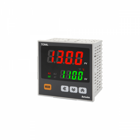 디바이스마트,스위치/부저/전기부품 > 산업용 스위치/제어 기기 > 온도조절기,(주)오토닉스,실속형 PID 온도조절기 TCN4L-22R(2단표시),PID제어온도조절기 / 2단 표시형, 터치 스위치 설정형 / 9999(4 digit) 7 세그먼트 LED / 외형크기:DINW96×H96mm / 전원전압:24VAC, 24-48VDC / 체결방식:볼트체결방식