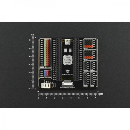 디바이스마트,오픈소스/코딩교육 > 라즈베리파이 > 라즈베리파이 확장보드/HAT,DFROBOT,Gravity: Expansion Board for Raspberry Pi Pico [DFR0848],DFROBOT,디에프로봇,Gravity,라즈베리파이,Raspberry Pi Pico,라즈베리파이 피코,확장보드,HAT,센서,Gravity,확장 쉴드