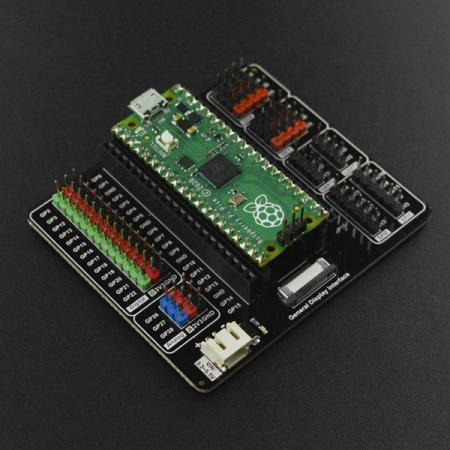 디바이스마트,오픈소스/코딩교육 > 라즈베리파이 > 라즈베리파이 확장보드/HAT,DFROBOT,Gravity: Expansion Board for Raspberry Pi Pico [DFR0848],DFROBOT,디에프로봇,Gravity,라즈베리파이,Raspberry Pi Pico,라즈베리파이 피코,확장보드,HAT,센서,Gravity,확장 쉴드