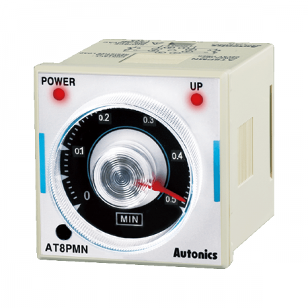 디바이스마트,스위치/부저/전기부품 > 산업용 스위치/제어 기기 > 카운터/타이머,(주)오토닉스,아날로그 타이머 AT8PMN-7,Power OFF Delay 아날로그 타이머 / 8핀플러그형 / 시간단위:분 / 전원전압 :100/110VDC