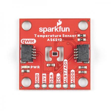 디바이스마트,MCU보드/전자키트 > 센서모듈 > 온도/습도 > 온도센서,SparkFun,SparkFun Digital Temperature Sensor Breakout - AS6212 (Qwiic) [SEN-18521],디지털 온도 센서 브레이크아웃 보드 / 작동 온도 범위: -10°C ~ 125°C