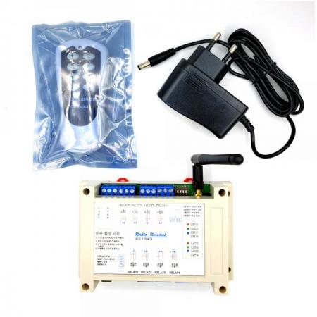 디바이스마트,MCU보드/전자키트 > 통신/네트워크 > RF/LoRa,라디오리써치,인증받은 산업용 무선 리모콘 및 컨트롤러 (SRM2021) 12V,주파수(MHz) : 447.8625MHz BAND / 전원 : +12V Battery / 내부 동작 전압 : +3.0V / 안테나 연결 : 내장 스프링 안테나