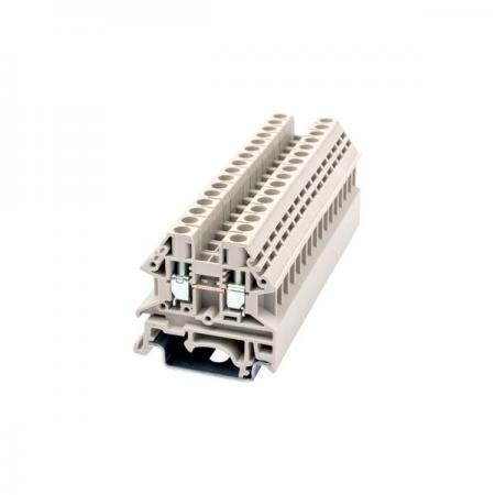 디바이스마트,커넥터/PCB > 터미널블럭 > DINKLE (Rail 산업용) > 4㎟ series,DINKLE,DK4N,M3, 600V, 30A, Beige (default) / 길이 : 5.1mm / 너비 : 40.7mm / 높이 : 39.6mm
