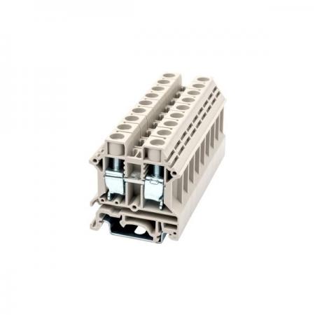 디바이스마트,커넥터/PCB > 터미널블럭 > DINKLE (Rail 산업용) > 10㎟ series,DINKLE,DK10N,M4, 600V, 60A, Beige (default) / 길이 : 10mm / 너비 : 42.9mm / 높이 : 50.2mm