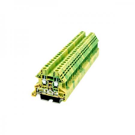 디바이스마트,커넥터/PCB > 터미널블럭 > DINKLE (Rail 산업용) > 4㎟ series,DINKLE,DK4N-PE,M3, Green-Yellow (default) / 길이 : 6.1mm / 너비 : 45.4mm / 높이 : 41.8mm