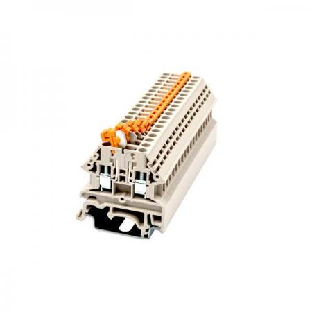 디바이스마트,커넥터/PCB > 터미널블럭 > DINKLE (Rail 산업용) > 2.5㎟ series,DINKLE,DK2.5N-TG,M2.5, 300V, 20A, Beige (default) / 길이 : 5.1mm / 너비 : 40.7mm / 높이 : 39.5mm