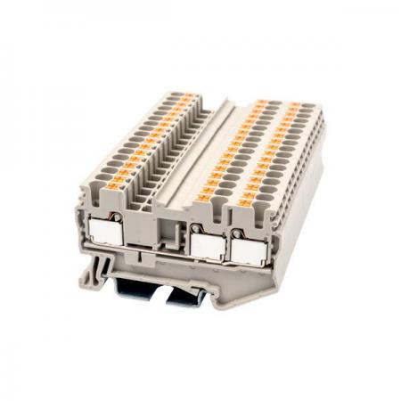 디바이스마트,커넥터/PCB > 터미널블럭 > DINKLE (Rail 산업용) > 2.5㎟ series,DINKLE,DP2.5-TN,600V, 25A, Beige (default) / 길이 : 60.8mm / 너비 : 5.1m / 높이 : 35mm
