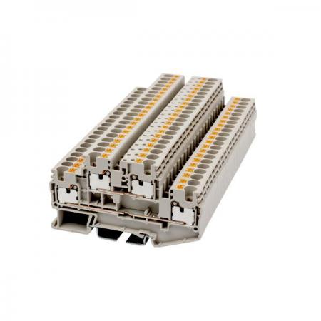 디바이스마트,커넥터/PCB > 터미널블럭 > DINKLE (Rail 산업용) > 4㎟ series,DINKLE,DPP4,300V, 30A, Beige (default) / 길이 : 81mm / 너비 : 6.1mm / 높이 : 46mm