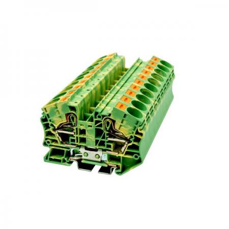 디바이스마트,커넥터/PCB > 터미널블럭 > DINKLE (Rail 산업용) > 16㎟ series,DINKLE,DP16-PE,600V, Green-Yellow (default) / 길이 : 76.5mm / 너비 : 12mm / 높이 : 53.1mm