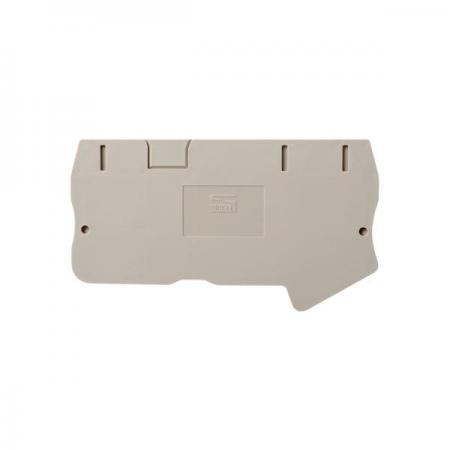 디바이스마트,커넥터/PCB > 터미널블럭 > DINKLE (Rail 산업용) > 단자대 악세서리,DINKLE,DP2.5C-TN,호환 제품 : DP2.5-TN / END COVER / Material : PA66 / Color : Grey / Inflammability class : UL94-V0