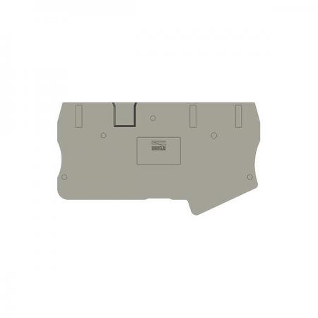 디바이스마트,커넥터/PCB > 터미널블럭 > DINKLE (Rail 산업용) > 단자대 악세서리,DINKLE,DP6C-TN,호환 제품 : DP6-TN / END COVER / Material : PA66 / Color : Grey / Inflammability class : UL94-V0