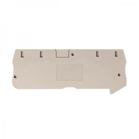 디바이스마트,커넥터/PCB > 터미널블럭 > DINKLE (Rail 산업용) > 단자대 악세서리,DINKLE,DP1.5C-TR,호환 제품 : DP1.5-TR / END COVER / Material : PA / Color : Grey / Inflammability class : UL94-V0