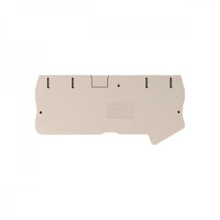 디바이스마트,커넥터/PCB > 터미널블럭 > DINKLE (Rail 산업용) > 단자대 악세서리,DINKLE,DP2.5C-TR,호환 제품 : DP2.5-TR / END COVER / Material : PA / Color : Grey / Inflammability class : UL94-V0