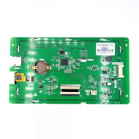 디바이스마트,LED/LCD > LCD COLOR > UART LCD/HMI LCD,클리어디스플레이,7인치 CD070M10600I-01C UART LCD MODULE,터치 방식 : Capacitive / MCU : 400MHz SOC Processor / LCD : TFT 7인치