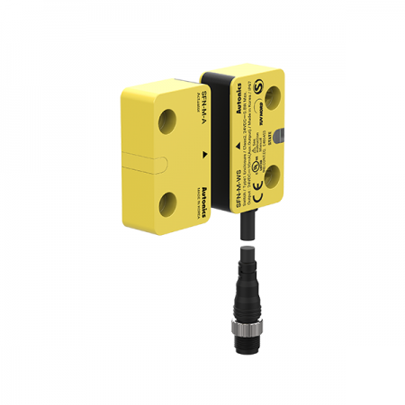 디바이스마트,스위치/부저/전기부품 > 산업용 스위치/제어 기기 > 제어/안전 스위치 > 세이프티 도어 스위치,(주)오토닉스,세이프티 비접촉 도어스위치 SFN-M-W,세이프티비접촉도어스위치 / 전원전압:24VDC / 접속방식:케이블커넥터형 / 케이블길이:0.3M