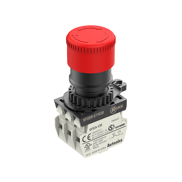 비상정지버튼 SF2ER-E1R3B (무표시)