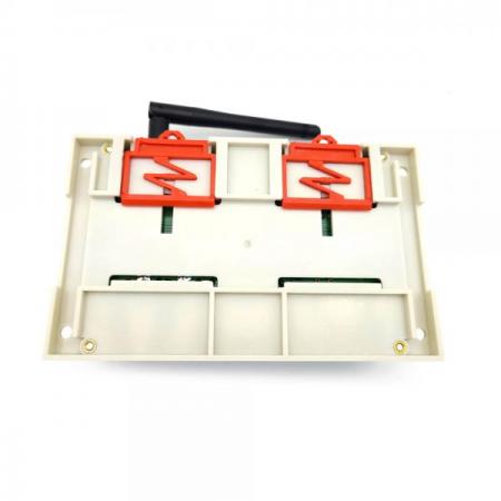 디바이스마트,MCU보드/전자키트 > 통신/네트워크 > RF/LoRa,라디오리써치,산업용 무선 콘트롤러, 인증 송신모듈 내장 (DW447IO),사용 주파수대 : 447.8625MHz ~ 447.9875MHz / Swivel Antenna