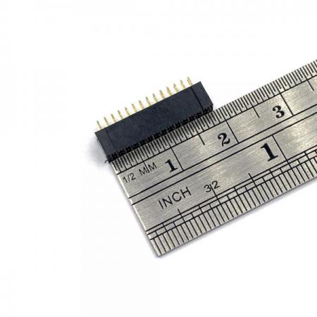 디바이스마트,커넥터/PCB > 핀헤더/IC 소켓 > 핀헤더소켓 > 1.27mm pitch 헤더소켓,위너에코텍,핀헤더소켓 F2820500(WTSH-2D-28-205),핀헤더 소켓 / 스트레이트타입 / DIP 타입 / 1.27mm pitch / 2열 / 3A / 28핀