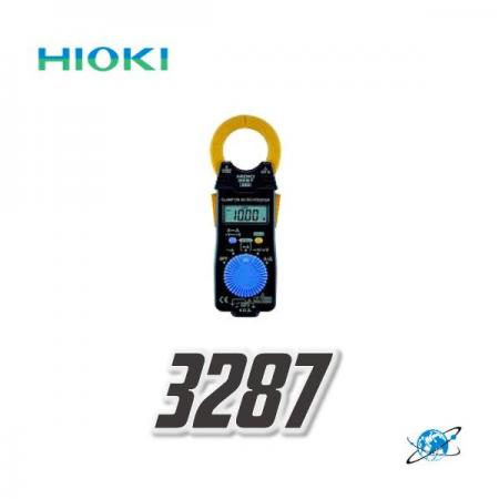 디바이스마트,계측기/측정공구 > 전기/전자 계측기 > 클램프미터,HIOKI,3287 CLAMP ON AC/DC HiTESTER,10A 레인지로 작은 전류도 정확하게 측정 가능 / 소형이지만 전압, 저항, 도통 체크 기능까지 구비