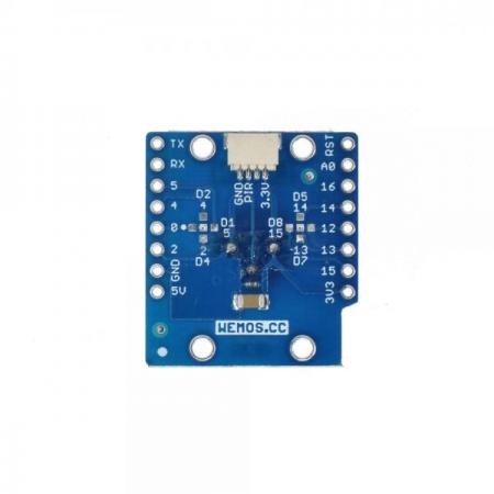 디바이스마트,오픈소스/코딩교육 > 파이썬/IoT 개발 보드 > WeMos > WeMos 정품보드/모듈,WeMos,[정품] WeMos D1 Mini용 PIR(Passive) 센서 실드 PIR Shield V1.0.0,WEMOS, LOLIN용 Passive 적외선 센서 shield / Mounting hole : 2mm(2Φ) / 25.6 x 28.2mm