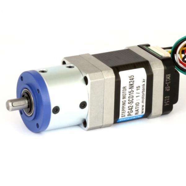 구동컨트롤러내장 드라이버일체형 유성감속기어 스텝모터 SCD15-PG42-NK245 바이폴라