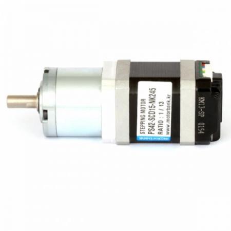 디바이스마트,기계/제어/로봇/모터 > 모터드라이버 > 스텝모터 드라이버 > 브랜드(모터뱅크) 스텝모터 드라이버,MotorBank,구동컨트롤러내장 드라이버일체형 유성감속기어 스텝모터 SCD15-PS42-NK245 바이폴라,Φ42mm 구동 컨트롤러내장 드라이버 / 일체형 유성감속기어 스테핑모터