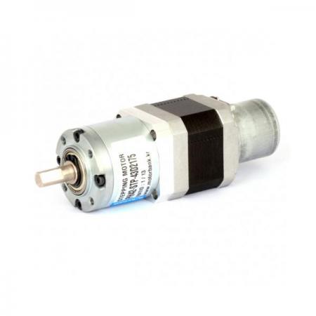 디바이스마트,기계/제어/로봇/모터 > 모터드라이버 > 스텝모터 드라이버 > 브랜드(모터뱅크) 스텝모터 드라이버,MotorBank,브레이크일체형 헤리컬유성감속기어 스텝모터 PH42-STP-43D2175 바이폴라 시나노겐시,브레이크 장착 일본 시나노겐시 스테핑모터 헤리컬 유성감속기어 스테핑모터 / 2 Phase 1.8Deg, High Performance Stepper motor