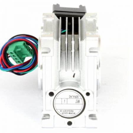 디바이스마트,기계/제어/로봇/모터 > 모터드라이버 > 스텝모터 드라이버 > 브랜드(모터뱅크) 스텝모터 드라이버,MotorBank,스텝모터 드라이버일체형 웜기어 모터 SBD20N-NMRV30-NK266,드라이버 일체형 57mm 웜감속 기어 / 스테핑모터 모터바리오 동일치수 보급형 웜감속기어 1/100외 다양한 감속비