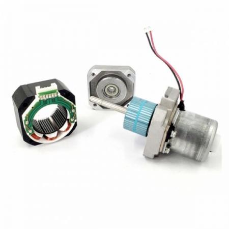 디바이스마트,기계/제어/로봇/모터 > 모터드라이버 > 스텝모터 드라이버 > 브랜드(모터뱅크) 스텝모터 드라이버,MotorBank,스테핑모터 STP-43D2175 42각 1.8도 바이폴라 브레이크장착,NEMA17 42각 브레이크 장착 2상 1.8도 스테핑모터